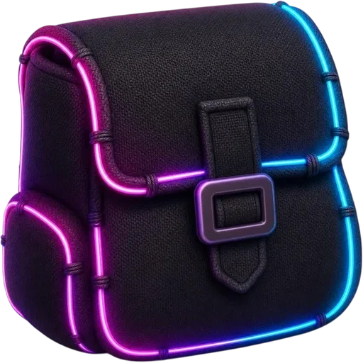 A neon bag skin