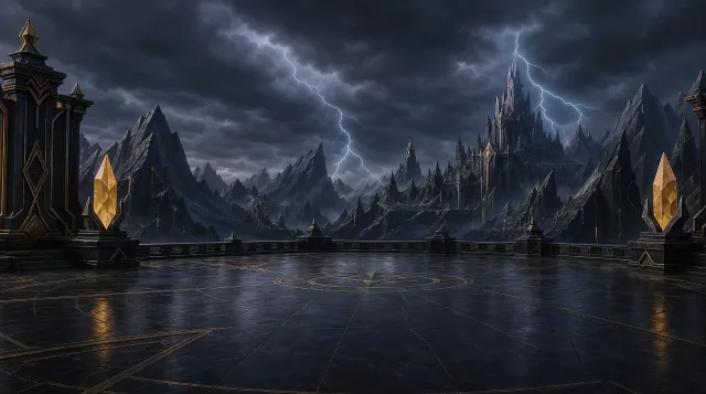 The landscape of Stormspire