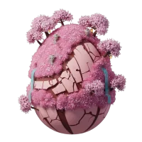 The Sakura Hills egg